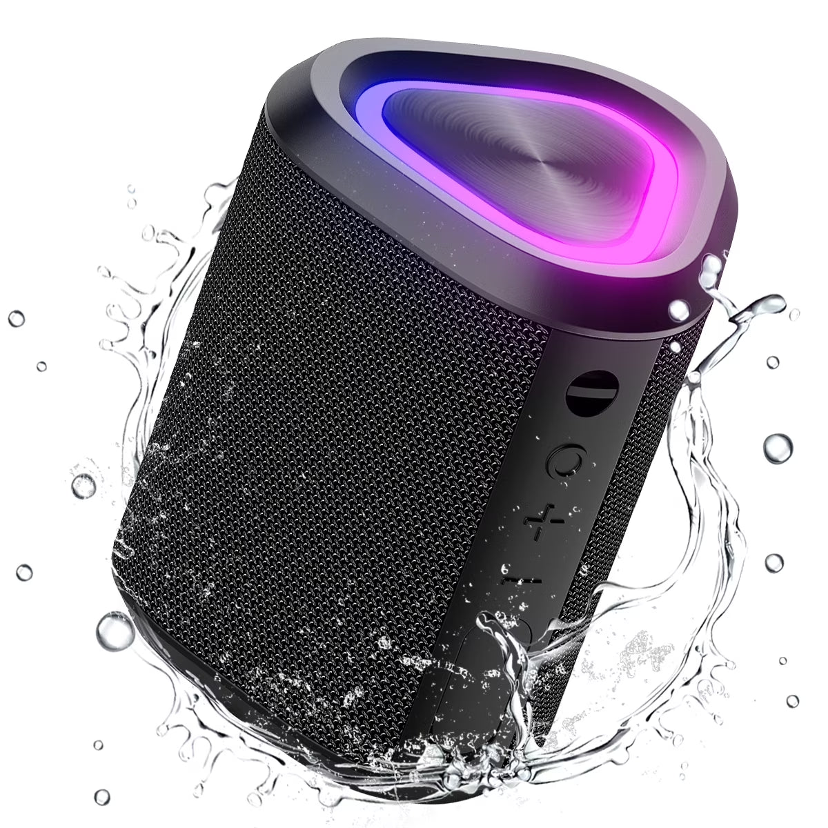 Outdoor Indoor Bluetooth Speaker, 24H Playtime Portable Home Wireless Bluetooth 5.0 Speaker with Stereo Bass, up to 100 Ft Bluetooth Range, IPX7 Waterproof Mini Bluetooth Speaker